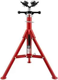 V HEAD PIPE STAND WITH BALL TRANSFER HEAD